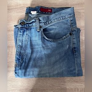 EXPRESS Men’s X2 Denim Boot Cut Jeans 38 W x 32 L